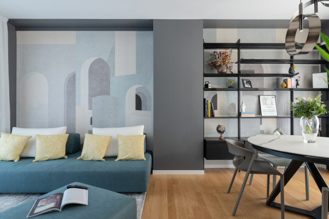 VERDE URBANO contemporary-vardagsrum