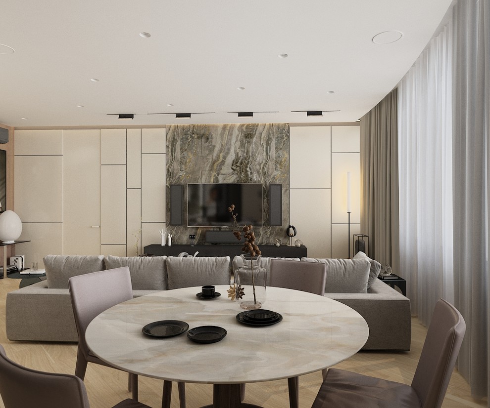 Интерьер квартиры в ЖК на Вилоновской