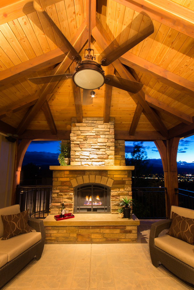Deck - rustic deck idea