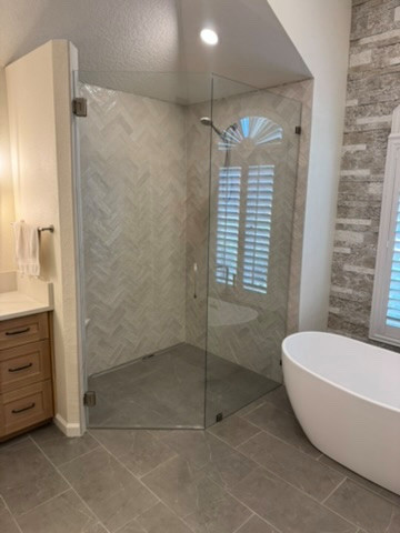 Large bathroom remodel