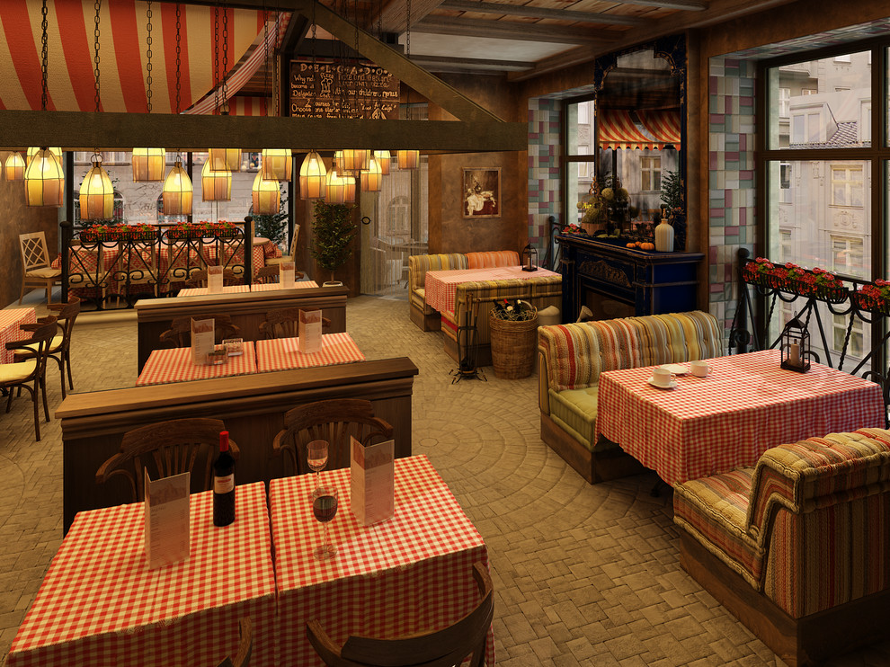 Концепт ресторана  "Мама Рома"