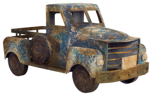 farmhouse metal truck
