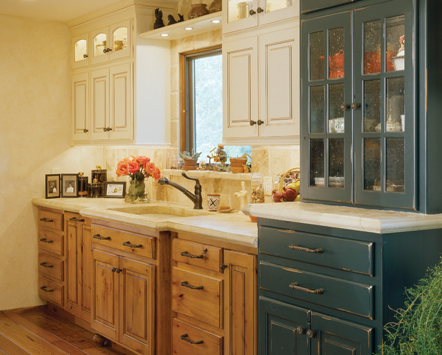 Rustic and Country Kitchens - Traditional - Kitchen - Denver - by ...