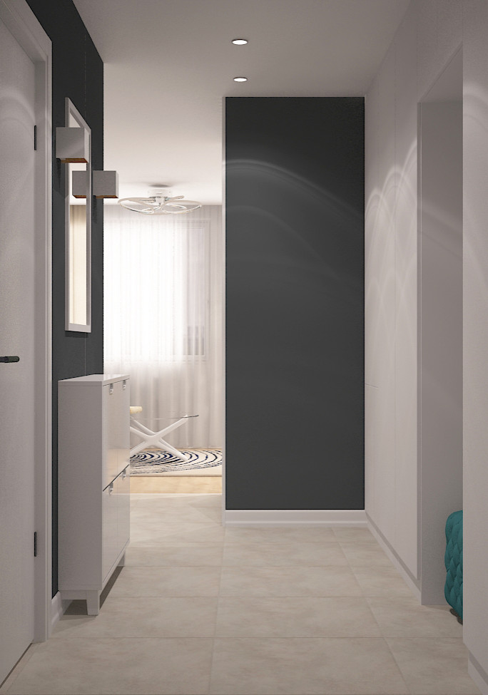 Дизайн однокомнатной квартиры