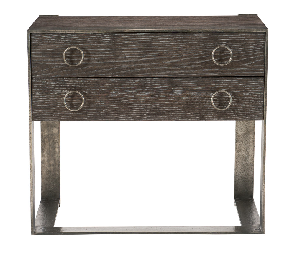 Bernhardt Dixon Nightstand Industrial Nightstands And Bedside