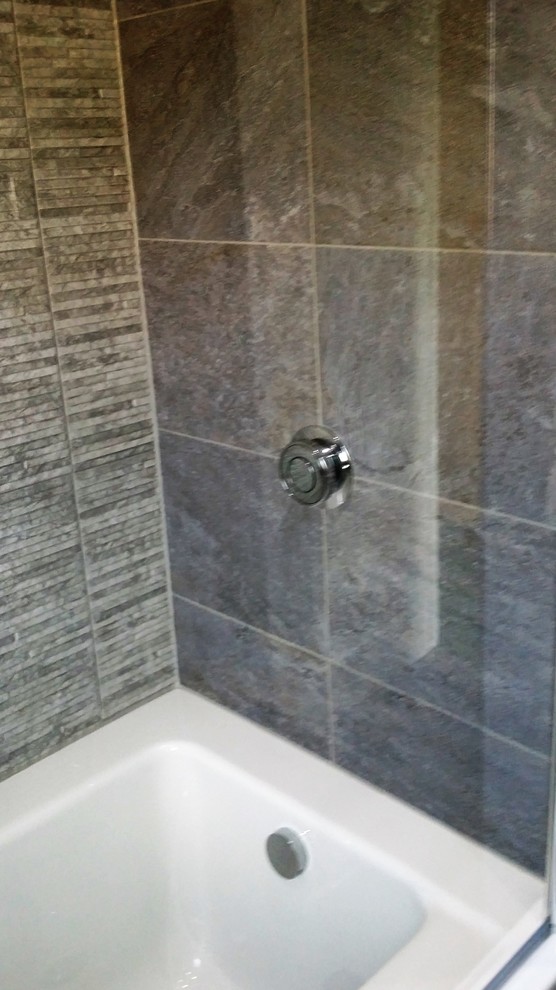 Inspiration for a mid-sized contemporary bathroom in Cheshire.