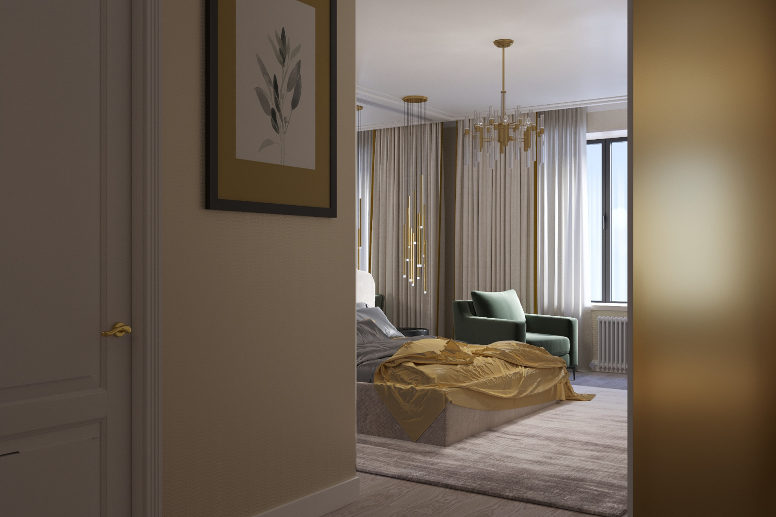 Неоклассика в ЖК СУББОТА Москва