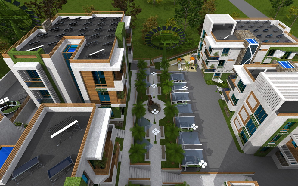 Жилая ЭКО застройка г.Сочи