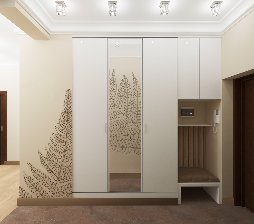 Эклектичный. Квартира для трех поколений - "Мята и папоротник"