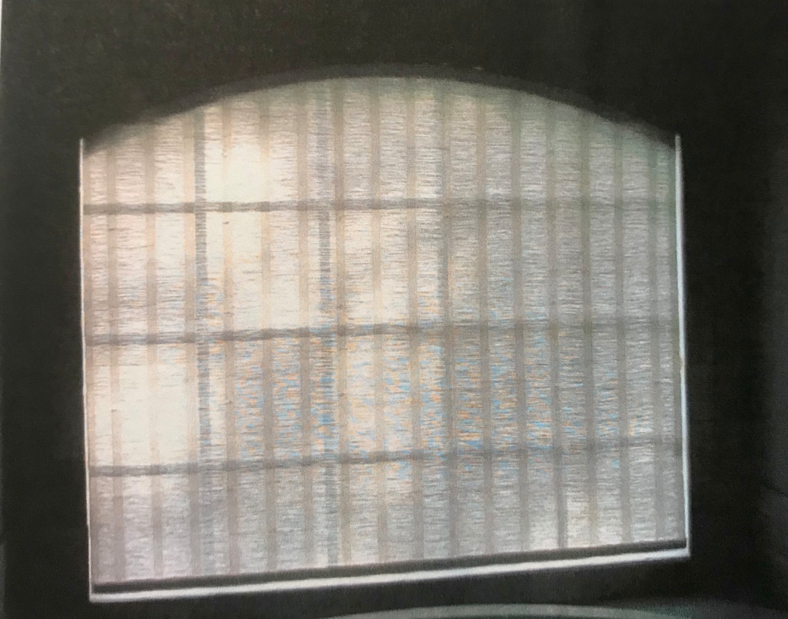 Conrad arched woven shade