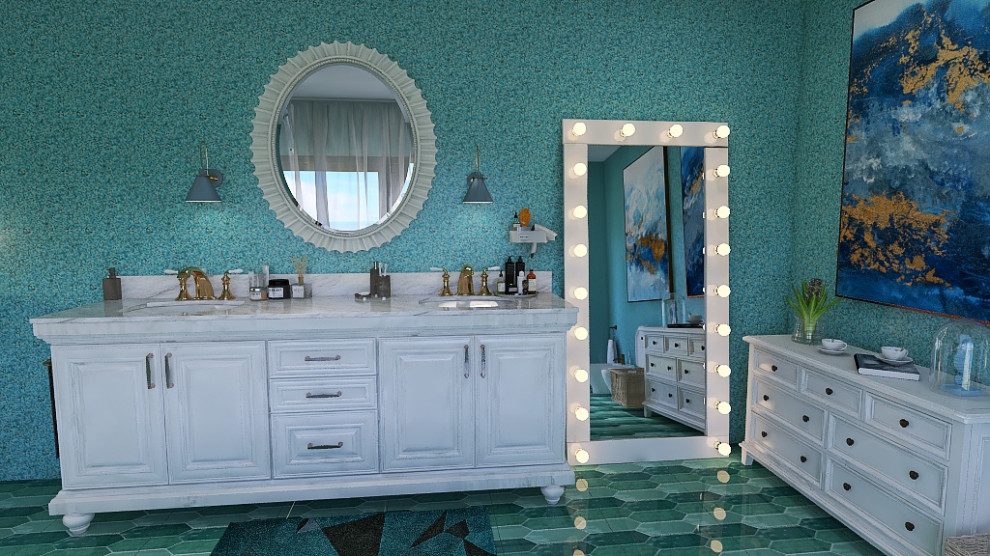 Двух этажный дом