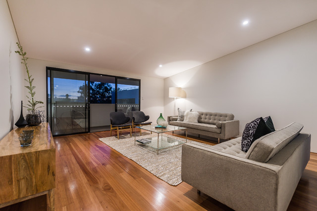 Glendower St, PERTH contemporary-living-room