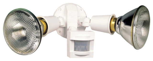 Heathco White Motion Sensor Light Control