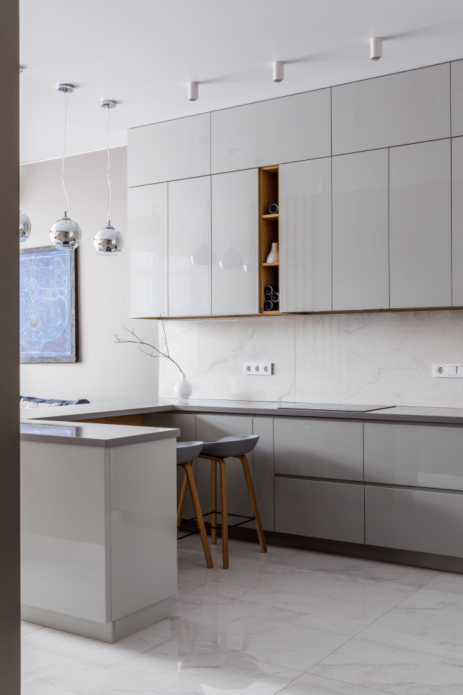 Светлая квартира с яркими акцентами 51 м²