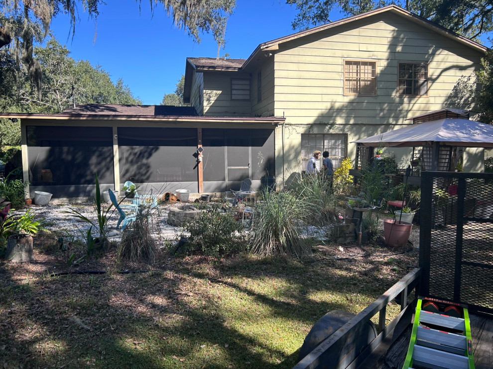 Landscaping Front Yard Clean Up