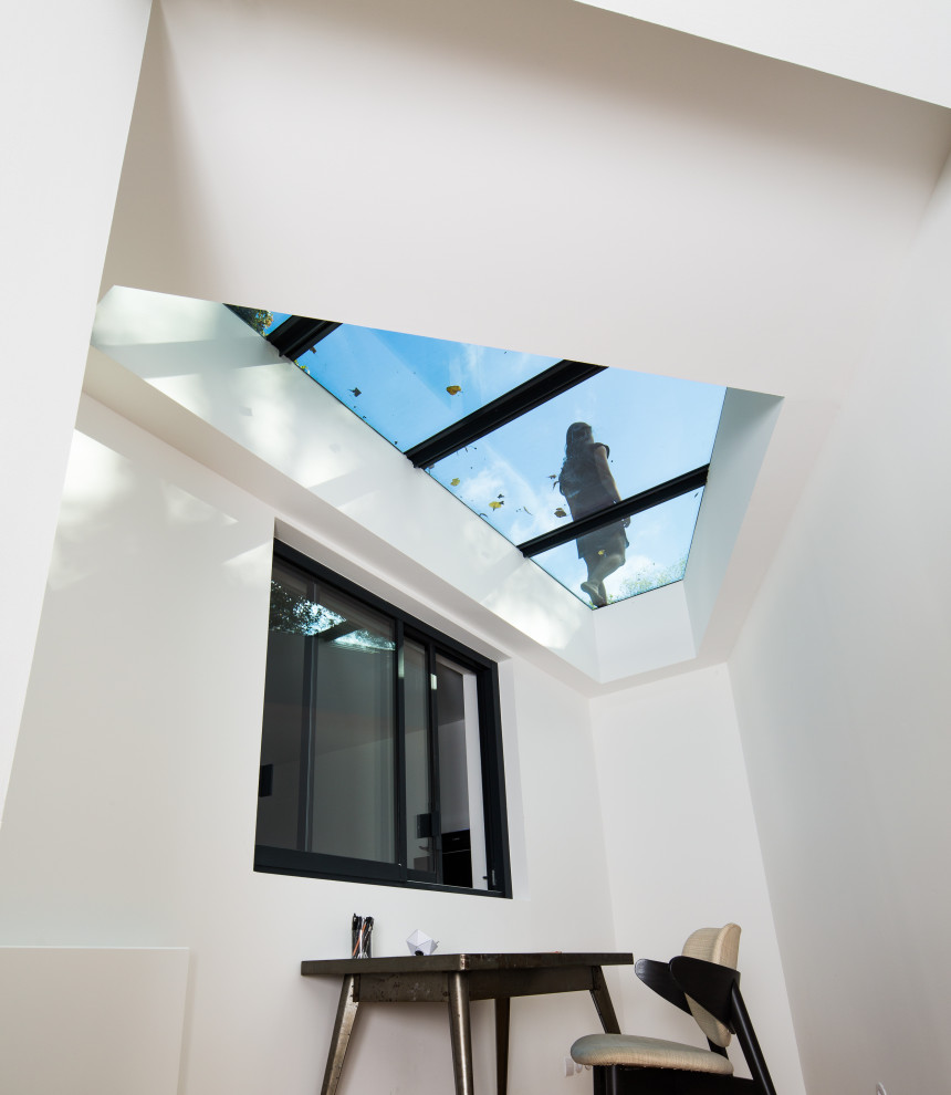 Bureau avec plafond vitré