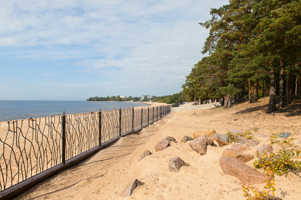 Реализация ландшафтного проекта благоустройства поселка