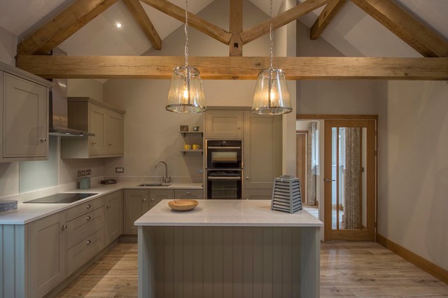 Rural Barn Conversion Holiday Let country-kitchen