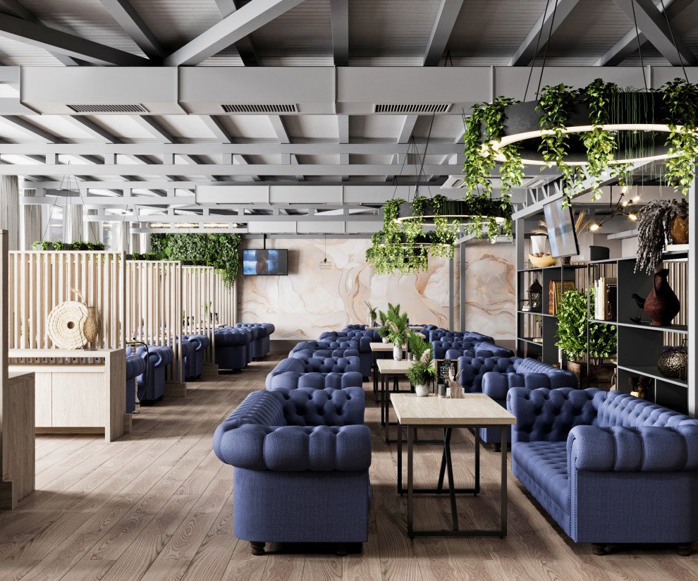 Реконструкция кальянной в Москве