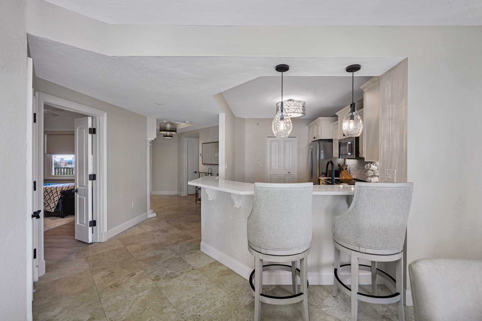 modern beach condo