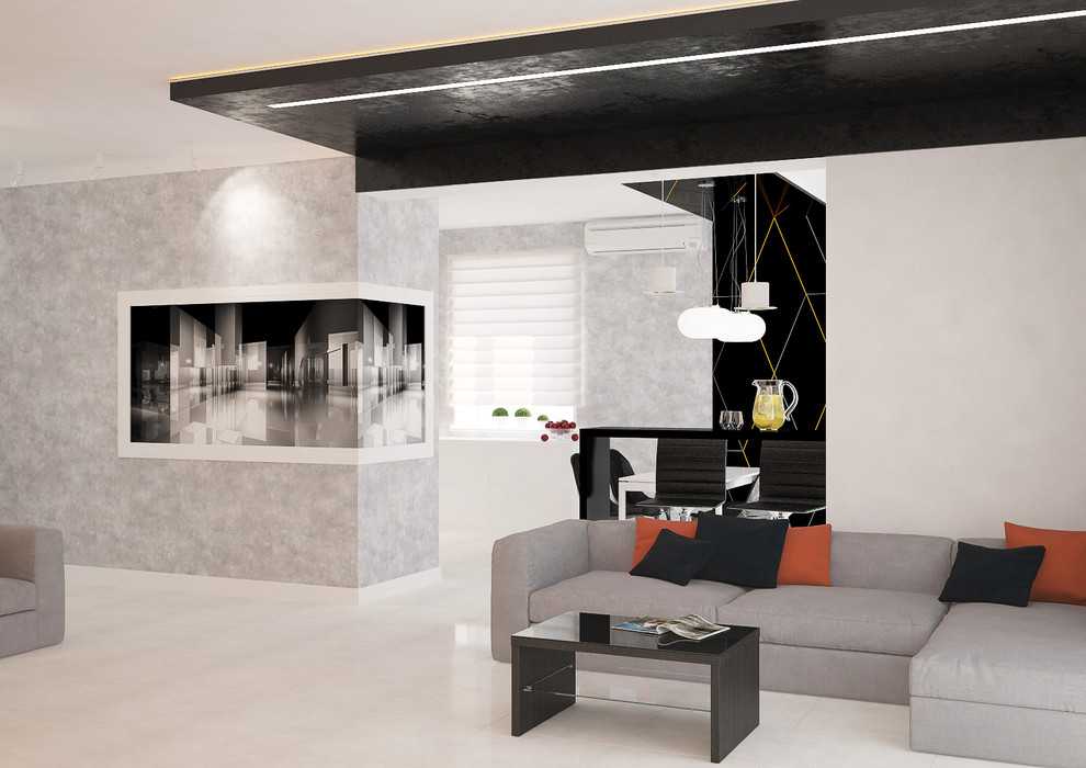 Минимализм в стиле «Белого квадрата» Малевича