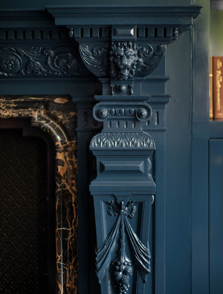 Color Blocking Transitional Living Room San Francisco by Ann