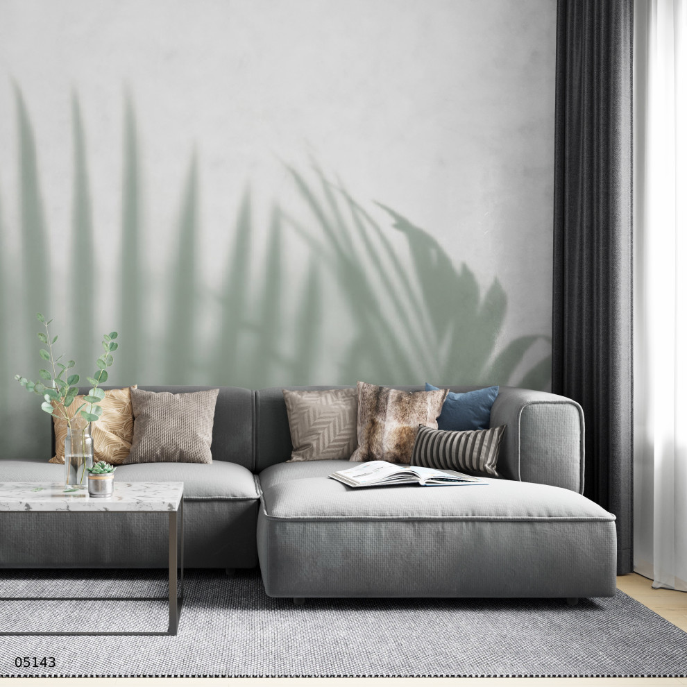 Зелень за матовым стеклом