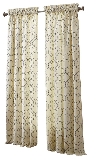 Sherry Kline 63 Hampton Embroidered Window Panel Set Of 2