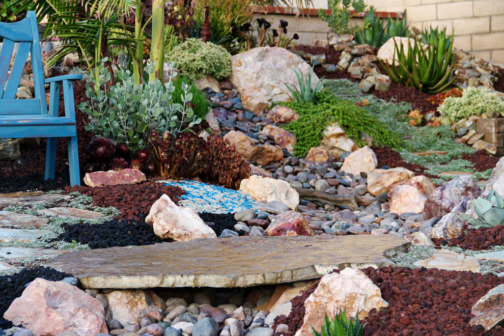 Lake Forest HOA Home Front Yard Remodel with Drought Tolerant Succulent ...
