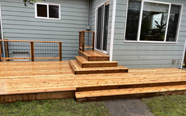 Deck Construction klassisch-modern-terrasse