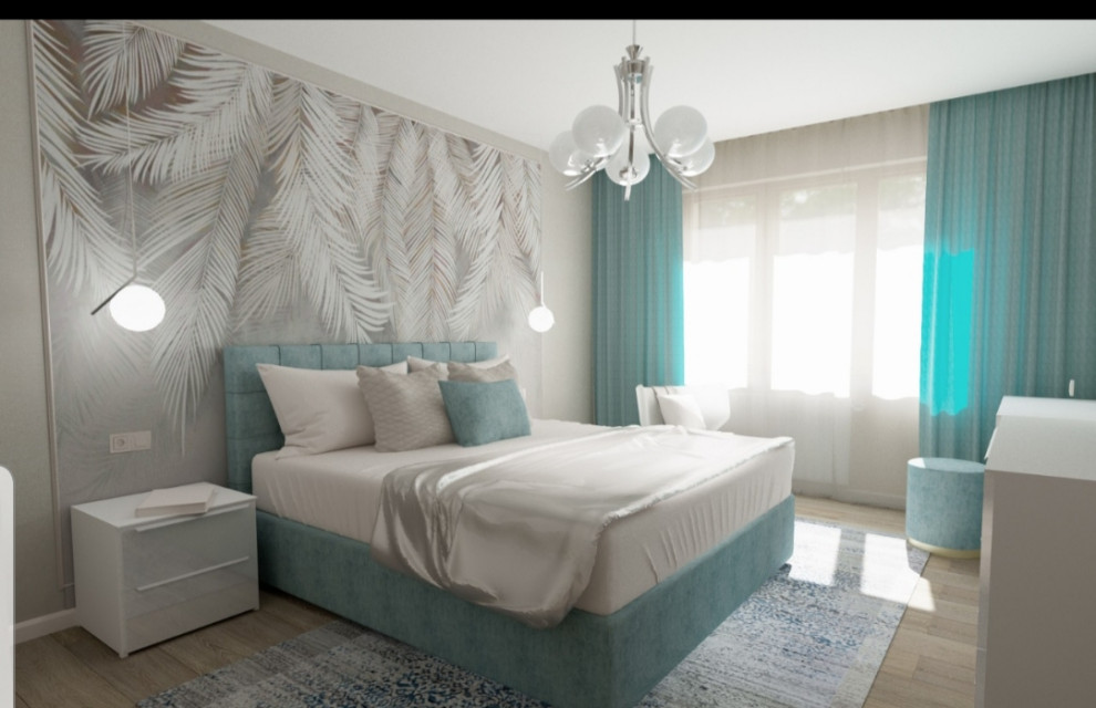 Дизайн-проект квартиры 83 м.кв.,в современном стиле.