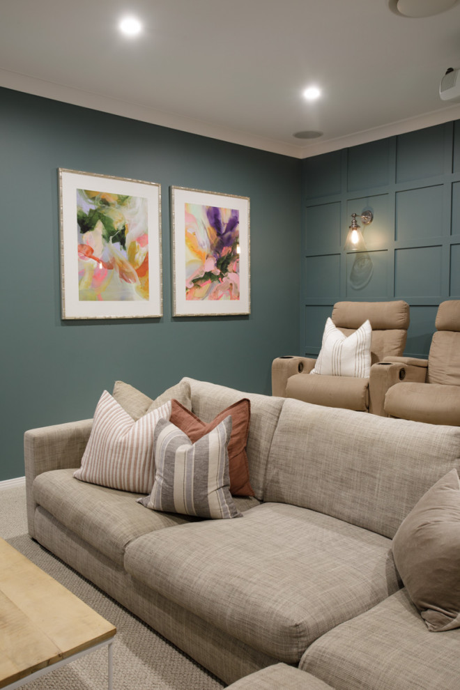 Tallabudgera Revamp Transitional Home Theatre Gold Coast Tweed