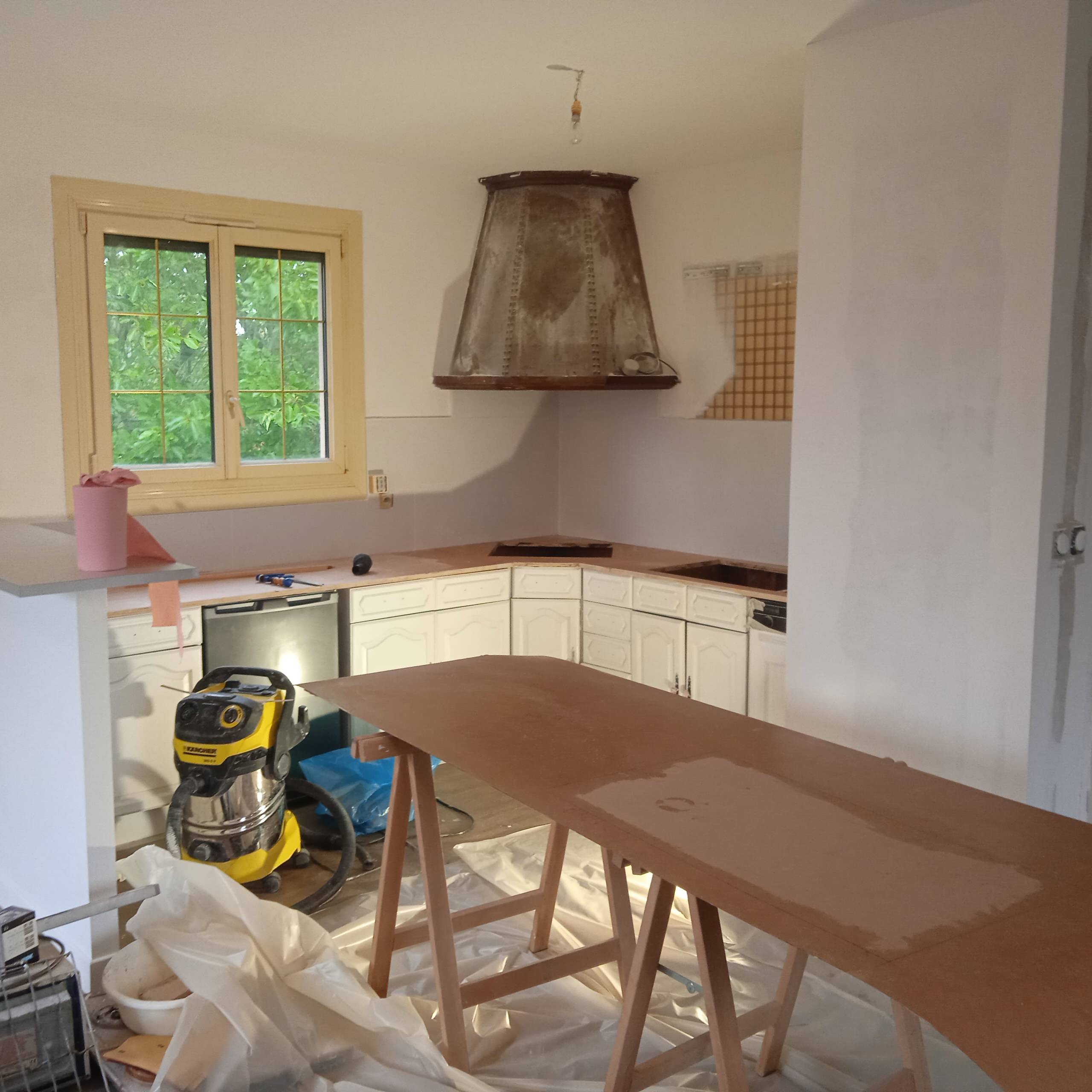 Rénovation salle de séjour et cuisine