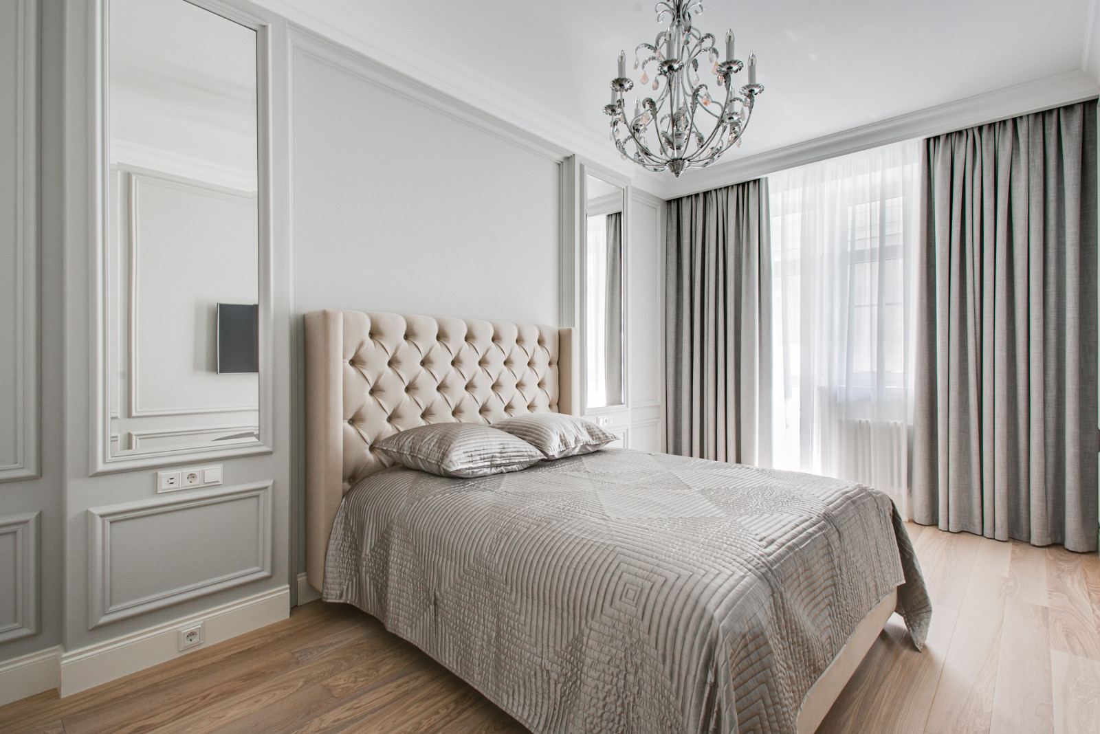 "СОВРЕМЕННАЯ ЕВРОПЕЙСКАЯ КЛАССИКА", ДИЗАЙН-ПРОЕКТ В 3-Х КОМНАТНОЙ КВАРТИРЕ 117 М