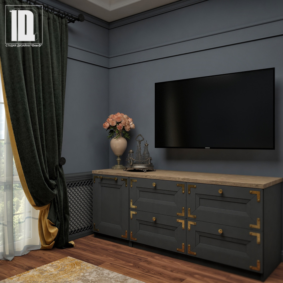 Гостиная гостиничного номера, ТВ зона