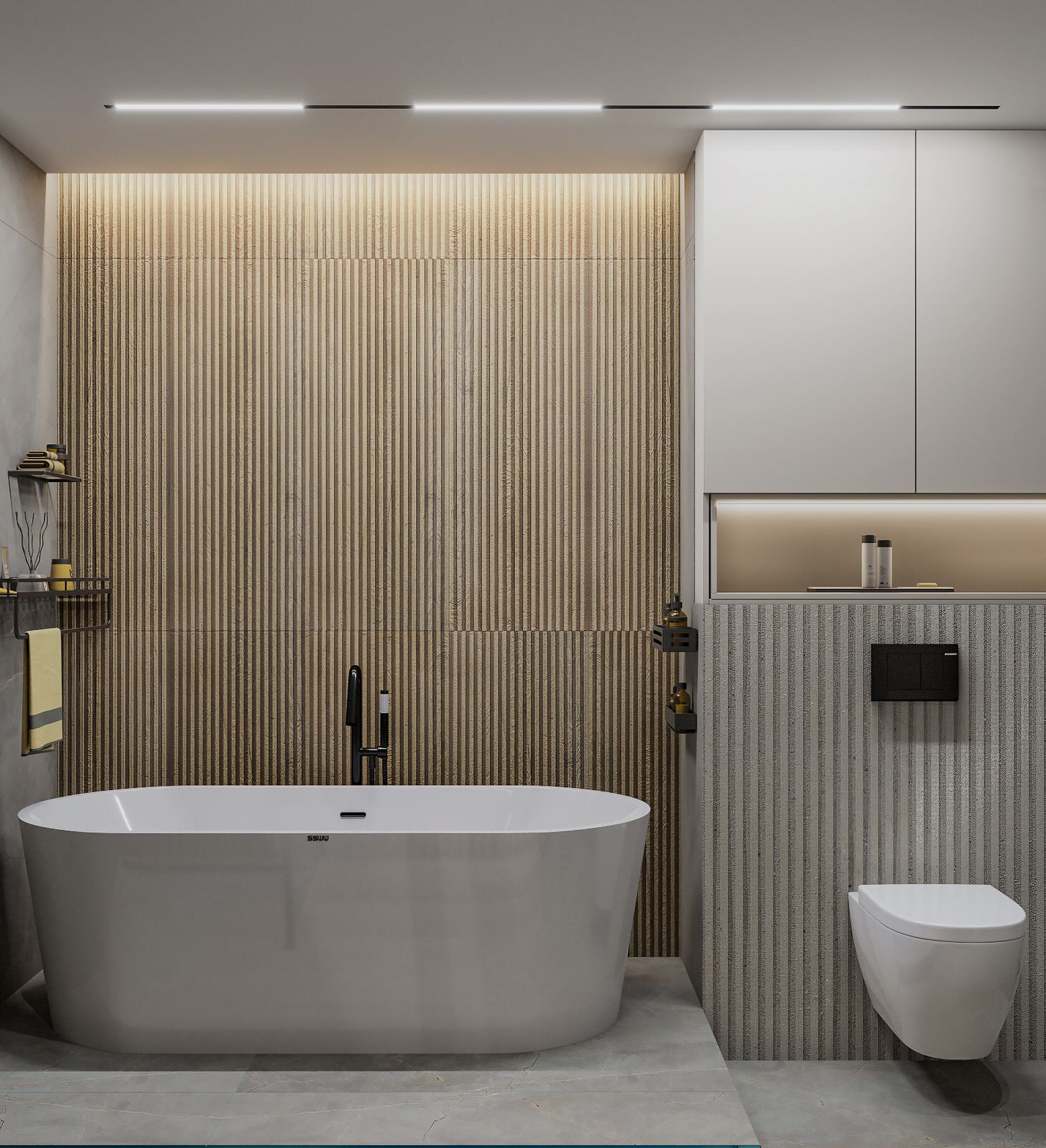 2х комнатная квартира в современном стиле