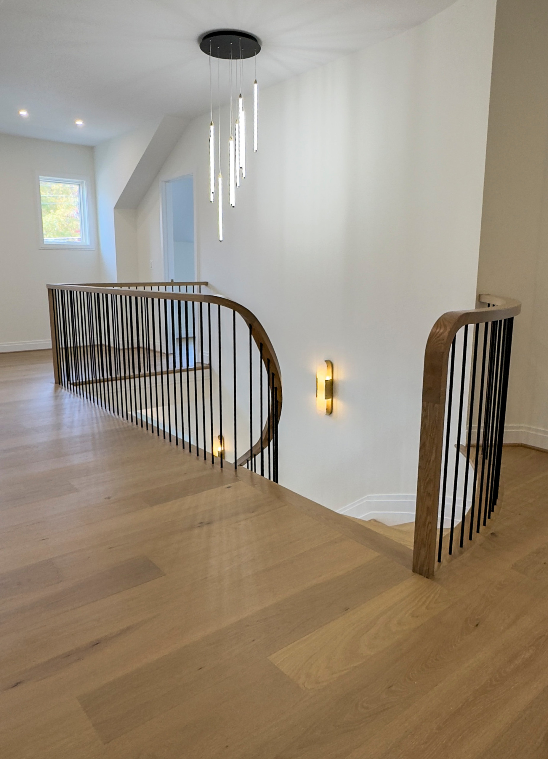 144_Attractive Transitional Staircase in Impressive Modern Home, Vienna VA 22180