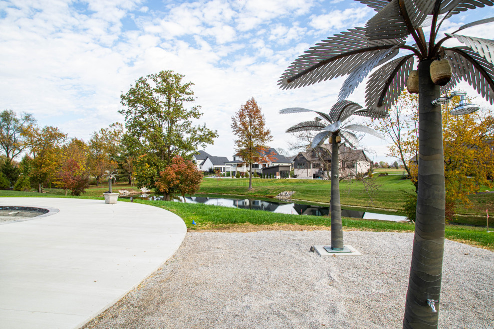 Photo of a modern landscaping in Indianapolis.