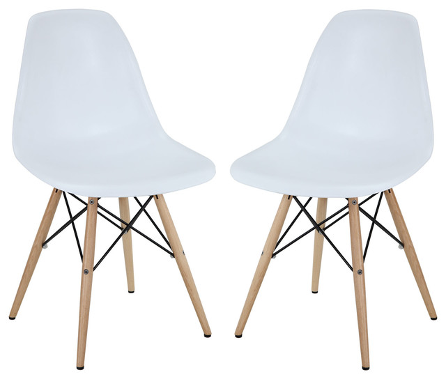 Pyramid Dining Side Chairs Set Of 2 Midcentury Outdoor Pyramid Dining Side Chairs Set Of 2 White