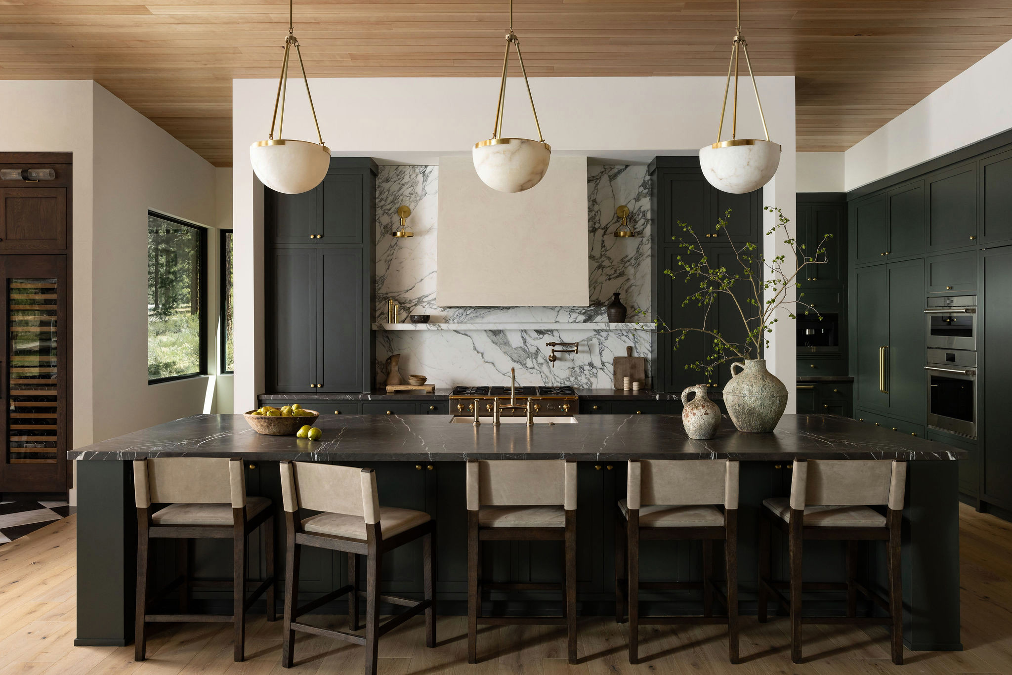 Kitchen With Dark