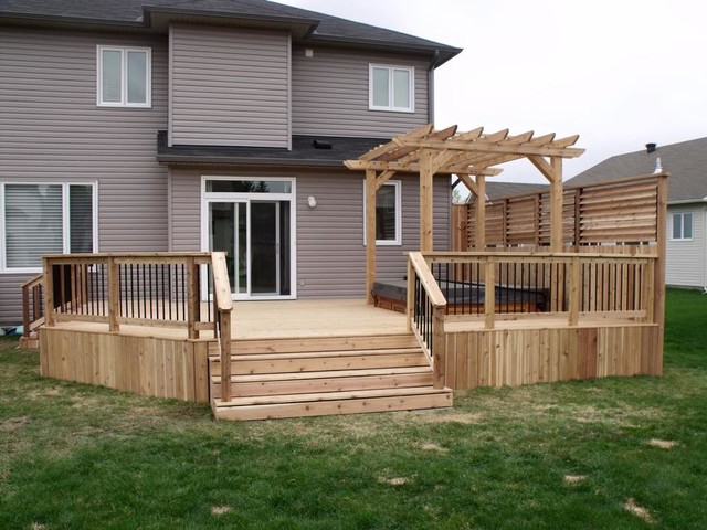 Custom Decks terrace