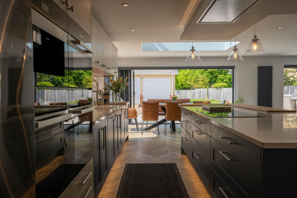 Open-Plan Kitchen, Utility and Reception Renovation - Colchester, Essex ...