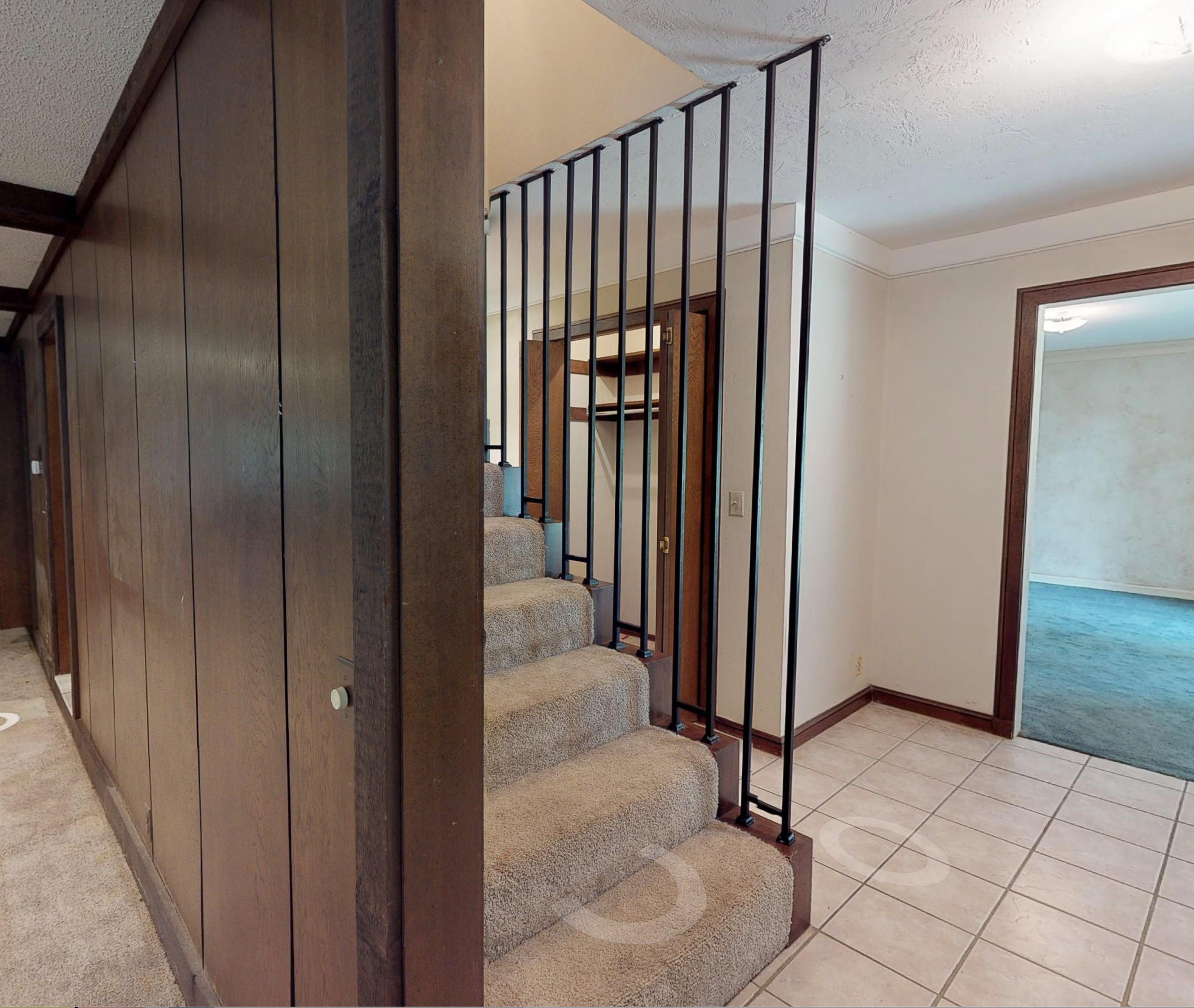 BEFORE - Entry Staircase - Grand Millennial