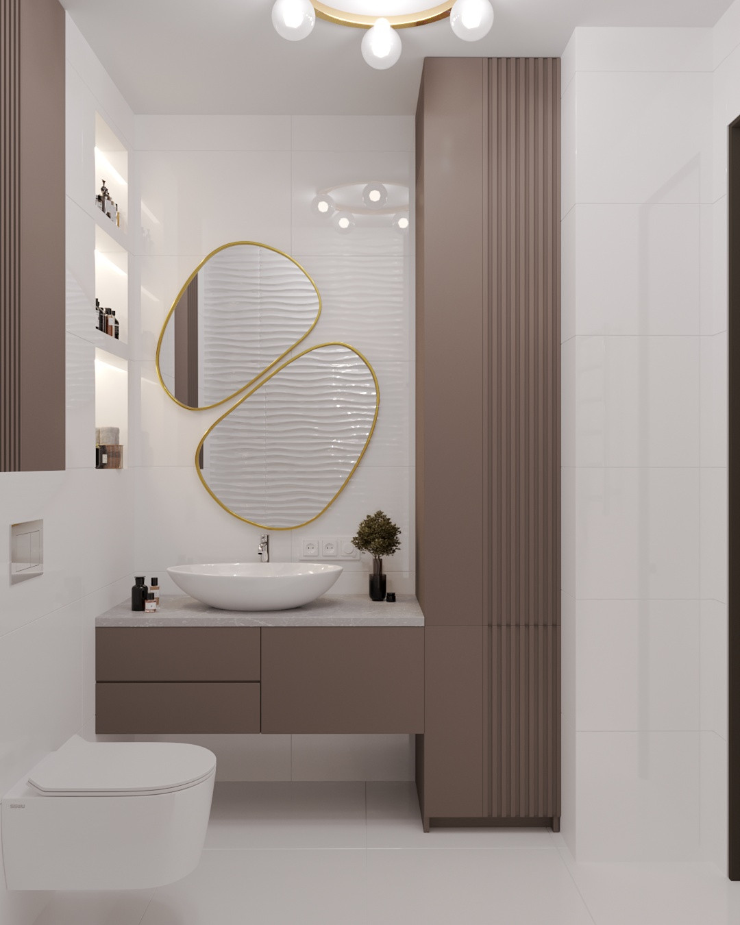 Трехмонтантная квартира для женщины