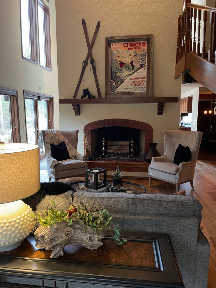 Modern Mountain Home Staging in Sunriver