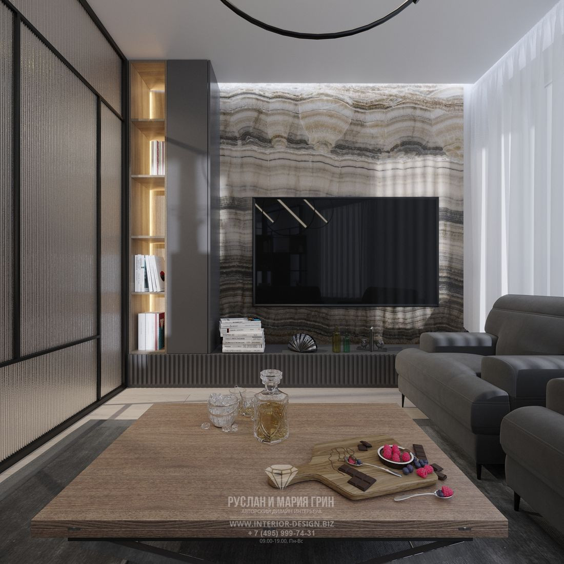 Дизайн квартиры в ЖК «Зиларт». Современный лофт