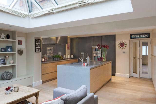 Getting Comfy in the Chill-out Kitchen modern-koek