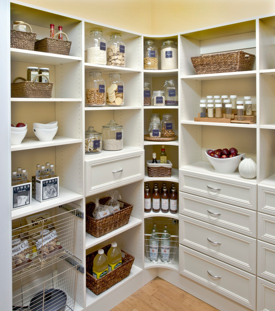 Total Organizing Solutions - pantry - walk in - Traditional - Kitchen ...