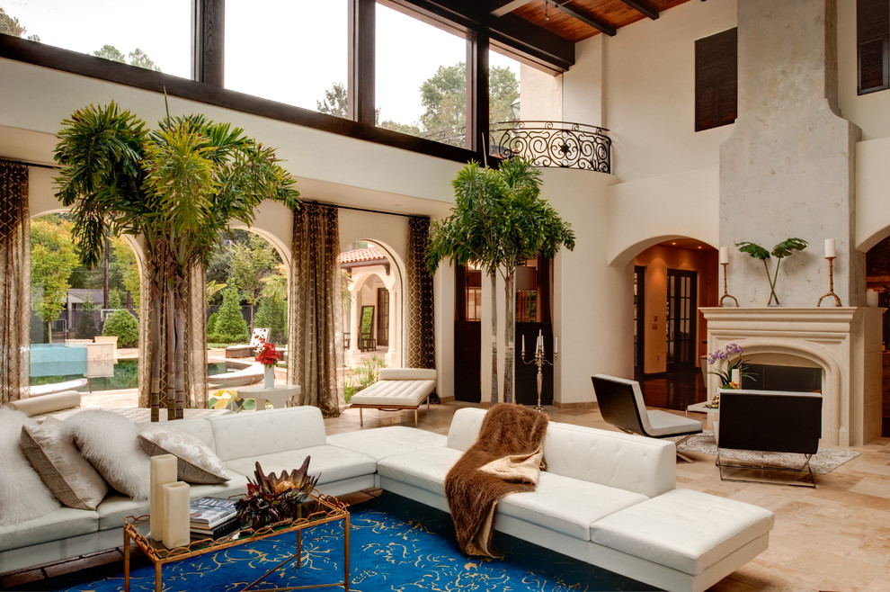 Atlanta Ga Mediterranean Living Room Atlanta By