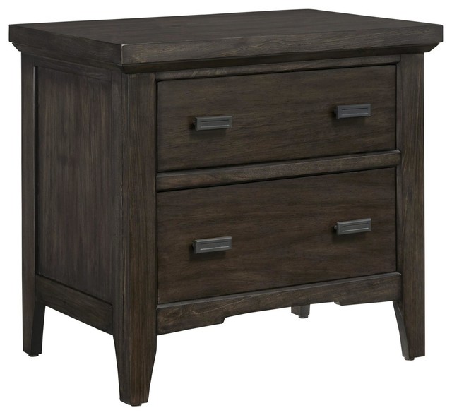 Palliser Furniture, Hammond Nightstand, USB Port Transitional
